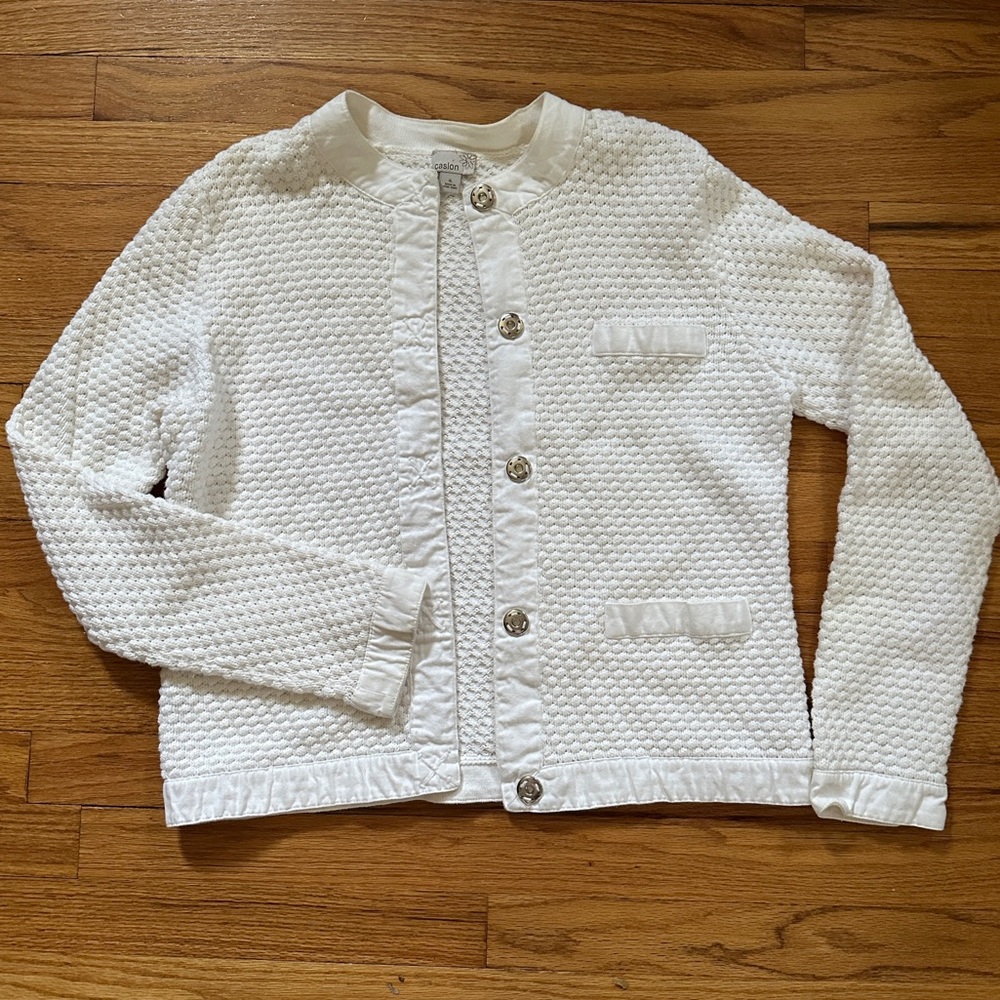 Carlon 100% Cotton Snap Up Cardigan